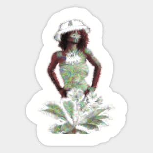 Woman clothes Sticker